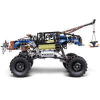 Thumbnail for Building Blocks Tech MOC RC APP Rebel Tow Service Truck Bricks Toys 18006 Construction Set Toys - 3