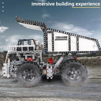 Thumbnail for Building Blocks Tech MOC RC Custom Mining Dump Truck Bricks Toys 13170 - 6