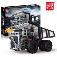 Thumbnail for Building Blocks Tech MOC RC Custom Mining Dump Truck Bricks Toys 13170 - 7
