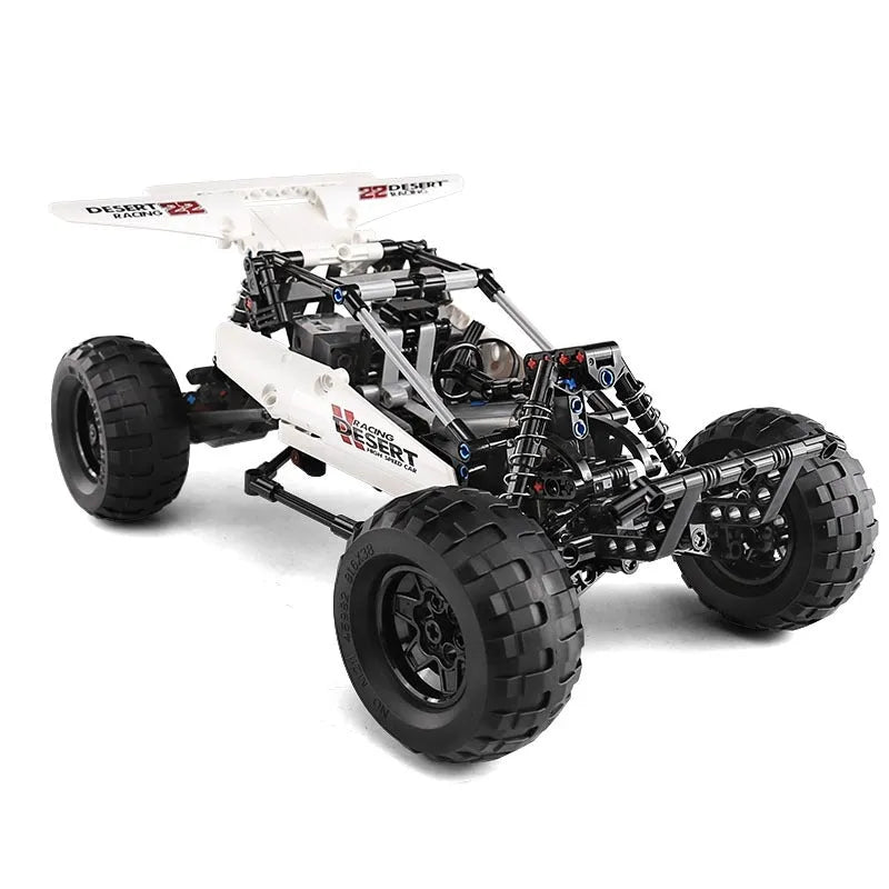Building Blocks Tech MOC RC Desert Racing Buggy Truck Bricks Toy 18001 Construction Set Toys - 1