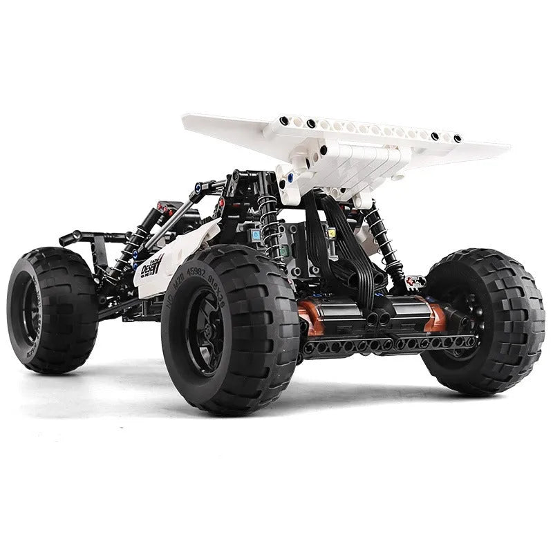 Building Blocks Tech MOC RC Desert Racing Buggy Truck Bricks Toy 18001 Construction Set Toys - 4