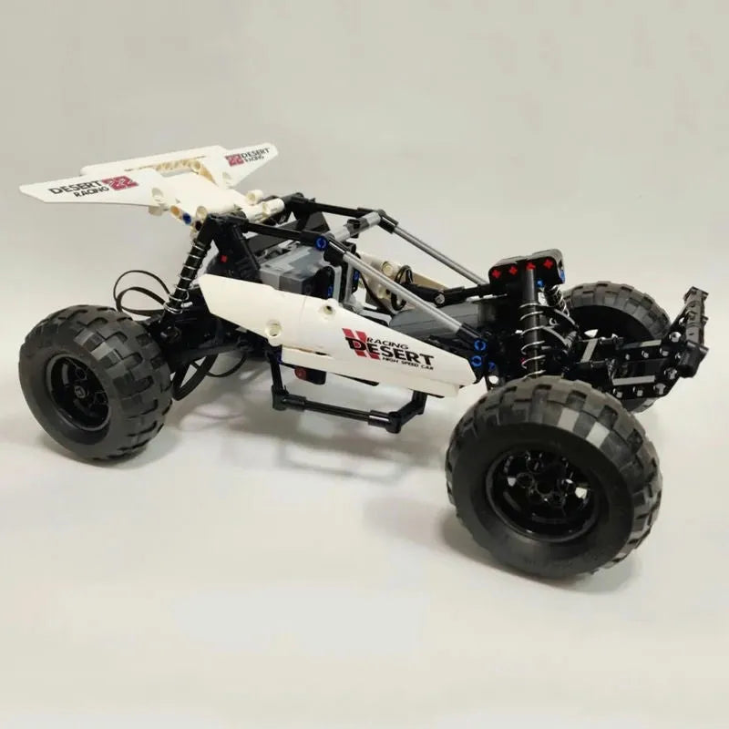 Building Blocks Tech MOC RC Desert Racing Buggy Truck Bricks Toy 18001 Construction Set Toys - 11