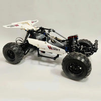 Thumbnail for Building Blocks Tech MOC RC Desert Racing Buggy Truck Bricks Toy 18001 - 11