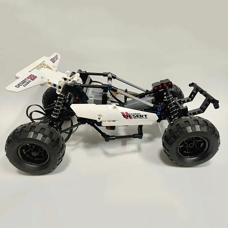 Building Blocks Tech MOC RC Desert Racing Buggy Truck Bricks Toy 18001 Construction Set Toys - 9