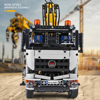 Thumbnail for Building Blocks Tech MOC RC Motorized Arocs 3245 Truck Bricks Toys 19007 - 5