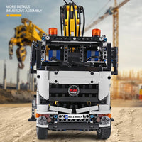 Thumbnail for Building Blocks Tech MOC RC Motorized Arocs 3245 Truck Bricks Toys 19007 Construction Set Toys - 5