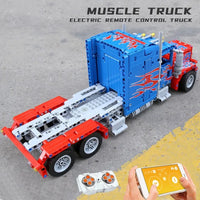 Thumbnail for Building Blocks Tech MOC RC Motorized Sports Racing Truck Bricks Toy 15001 - 6