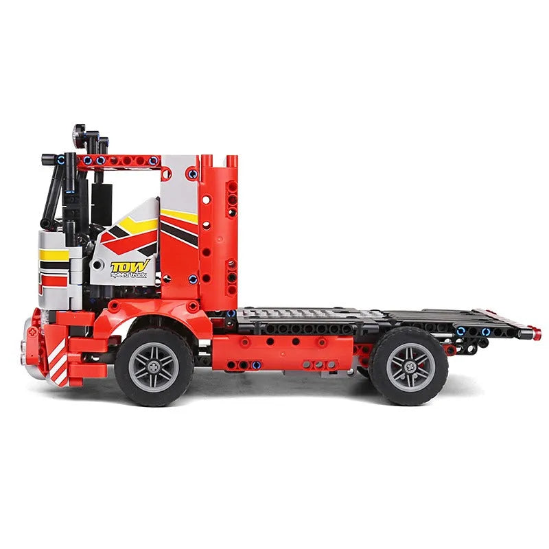 Building Blocks Tech MOC RC Motorized Transport Truck Bricks Toy 15003 - 4