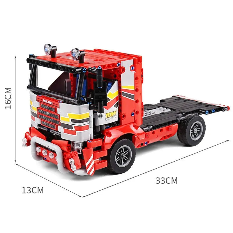 Building Blocks Tech MOC RC Motorized Transport Truck Bricks Toy 15003 - 3