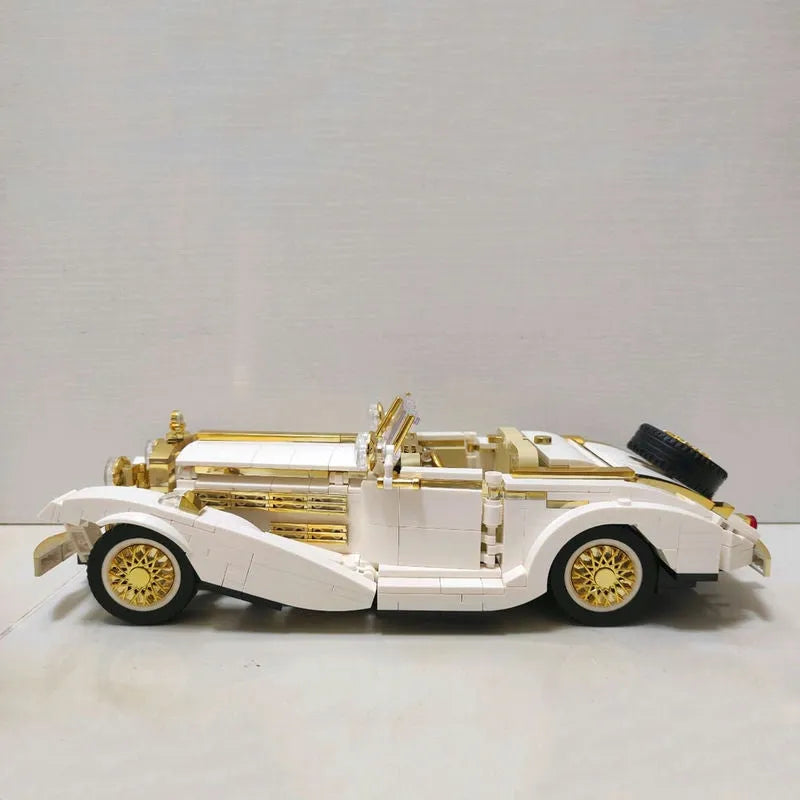 Building Blocks Tech MOC Retro K500 Classic Vintage Car Bricks Toy 10003 - 8