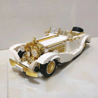 Thumbnail for Building Blocks Tech MOC Retro K500 Classic Vintage Car Bricks Toy 10003 - 7