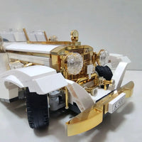 Thumbnail for Building Blocks Tech MOC Retro K500 Classic Vintage Car Bricks Toy 10003 - 9