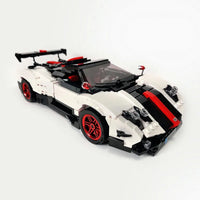 Thumbnail for Building Blocks Tech MOC Zonda Cinque Roadster Racing Car Bricks Toy 13105 - 14
