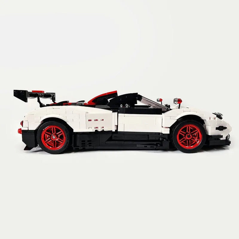 Building Blocks Tech MOC Zonda Cinque Roadster Racing Car Bricks Toy 13105 - 10