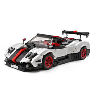Thumbnail for Building Blocks Tech MOC Zonda Cinque Roadster Racing Car Bricks Toy 13105 - 1