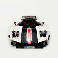 Thumbnail for Building Blocks Tech MOC Zonda Cinque Roadster Racing Car Bricks Toy 13105 - 12