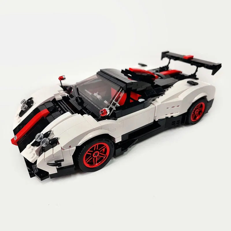Building Blocks Tech MOC Zonda Cinque Roadster Racing Car Bricks Toy 13105 - 13