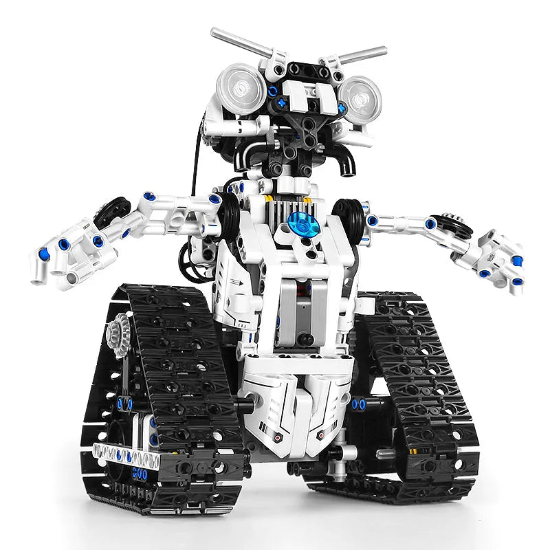 Building Blocks Tech Motorized APP RC Transport Robot Bricks Toy 15046 - 1