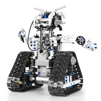 Thumbnail for Building Blocks Tech Motorized APP RC Transport Robot Bricks Toy 15046 Construction Set Toys - 9
