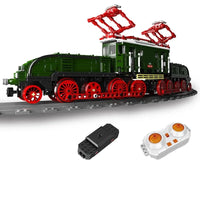 Thumbnail for Building Blocks Tech RC Electric Crocodile Locomotive Train Bricks Toy Construction Set Toys - 1