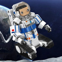 Thumbnail for Building Blocks Tech RC Motorized Astronaut Boy Robot Kids Bricks Toy 13136 - 8