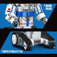 Thumbnail for Building Blocks Tech RC Motorized Astronaut Boy Robot Kids Bricks Toy 13136 - 9