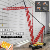 Thumbnail for Building Blocks Technical MOC RC APP City Crawler Crane Bricks Toy 17015 - 6