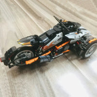 Thumbnail for Building Blocks Fast Spyder Bike Motorcycle Bricks Kids Toys 88013 - 9