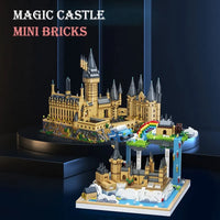 Thumbnail for Building Blocks Harry Potter MOC Hogwarts Magic School MINI Bricks Toy 92032 - 6