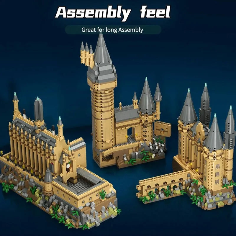 Building Blocks Harry Potter MOC Hogwarts Magic School MINI Bricks Toy 92032 - 3