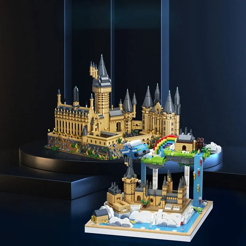 Building Blocks Harry Potter MOC Hogwarts Magic School MINI Bricks Toy 92032 - 8