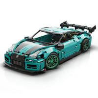 Thumbnail for Building Blocks MOC 88306 Ares Racing Super GTR Sports Car Bricks Toys Construction Set Toys - 1