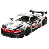 Thumbnail for Building Blocks MOC 88308 Ares Racing Super RSR Sports Car Bricks Toys Construction Set Toys - 1
