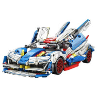 Thumbnail for Building Blocks MOC 88320A Tech Apollo Project EVO Sports Racing Car Bricks Toy - 1