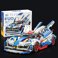 Thumbnail for Building Blocks MOC 88320A Tech Apollo Project EVO Sports Racing Car Bricks Toy Construction Set Toys - 10