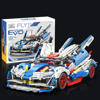 Thumbnail for Building Blocks MOC 88320A Tech Apollo Project EVO Sports Racing Car Bricks Toy - 10