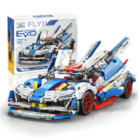 Thumbnail for Building Blocks MOC 88320A Tech Apollo Project EVO Sports Racing Car Bricks Toy Construction Set Toys - 4