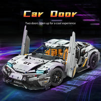 Thumbnail for Building Blocks MOC Ares Drag Racing Supercar Bricks Toys MY88012 - 10