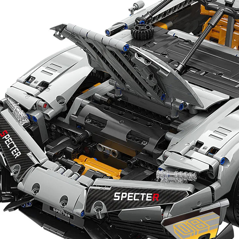 Building Blocks MOC Ares Drag Racing Supercar Bricks Toys MY88012 Construction Set Toys - 11