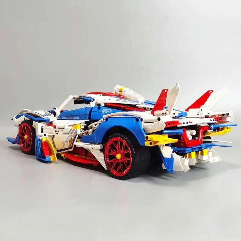 Building Blocks MOC Concept EVO Racing Supercar Bricks Toy 88007A Construction Set Toys - 13
