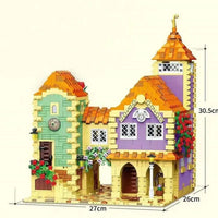 Thumbnail for Building Blocks MOC Creator Street Expert City Holiday Hotel Bricks Toy - 7