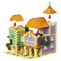 Thumbnail for Building Blocks MOC Creator Street Expert City Holiday Hotel Bricks Toy - 9