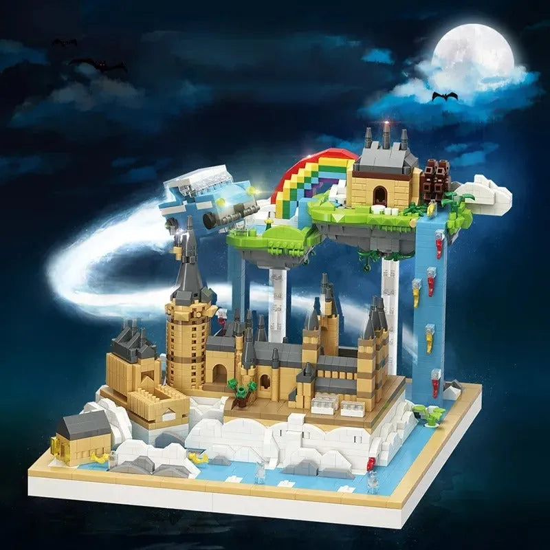 Building Blocks MOC Harry Potter Magic School Castle MINI Bricks Toy 92034 - 3