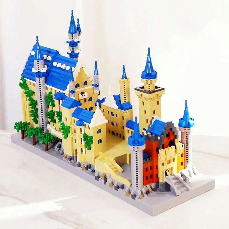 Building Blocks MOC Neuschwanstein Castle MINI Bricks Toys 92041 - 8
