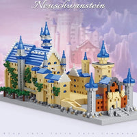 Thumbnail for Building Blocks MOC Neuschwanstein Castle MINI Bricks Toys 92041 - 2