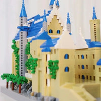 Thumbnail for Building Blocks MOC Neuschwanstein Castle MINI Bricks Toys 92041 - 11