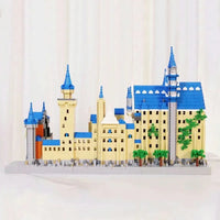 Thumbnail for Building Blocks MOC Neuschwanstein Castle MINI Bricks Toys 92041 - 9