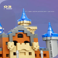 Thumbnail for Building Blocks MOC Neuschwanstein Castle MINI Bricks Toys 92041 - 4
