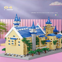 Thumbnail for Building Blocks MOC Neuschwanstein Castle MINI Bricks Toys 92041 - 5