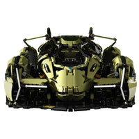 Thumbnail for Building Blocks MOC Tech APP RC Lambo V12 Vision GT Racing Car Bricks Toy - 11